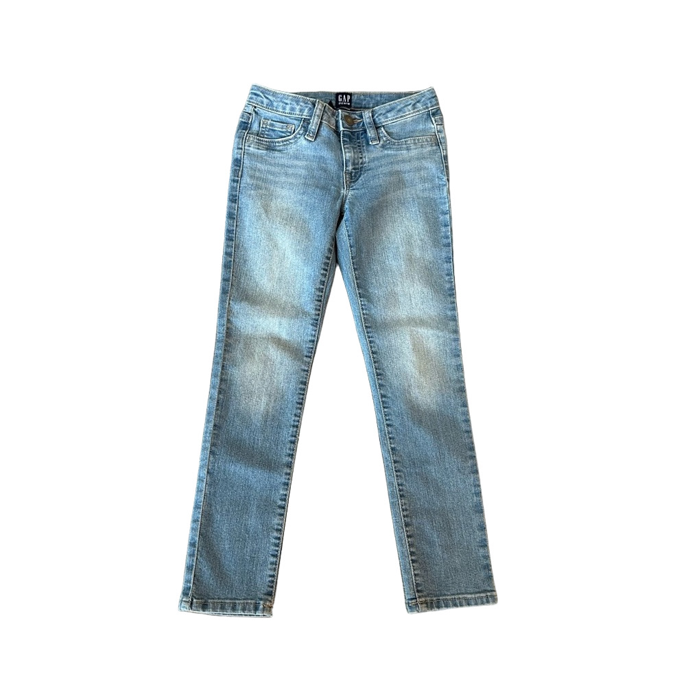 3/20$ GAP Denim Girls Stretch Super Skinny jeans size 7 regular